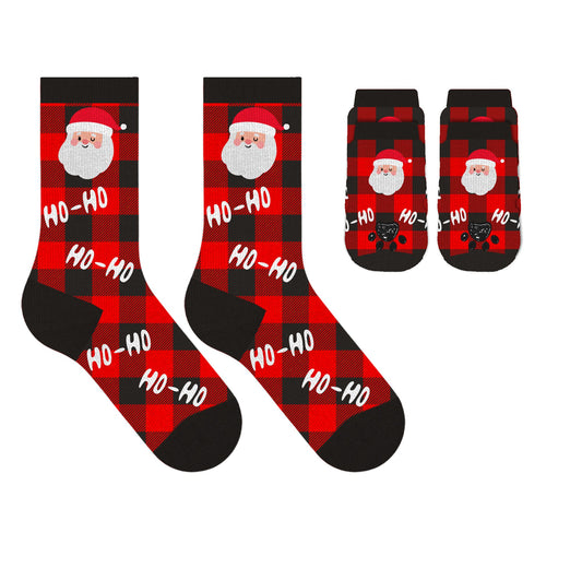 Pet & Owner Socks - Santa