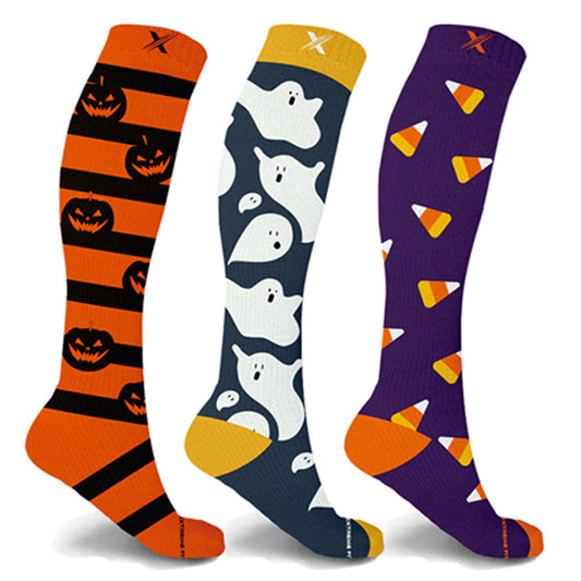 24-PAIRS HALLOWEEN SOCKS WITH FREE DISPLAY