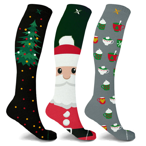 24-PAIRS COMPRESSION SOCKS WITH FREE DISPLAY