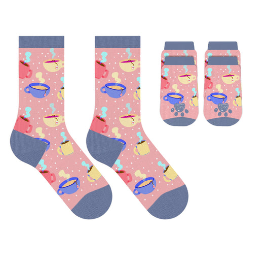 Pet & Owner Socks - Hot Cocao