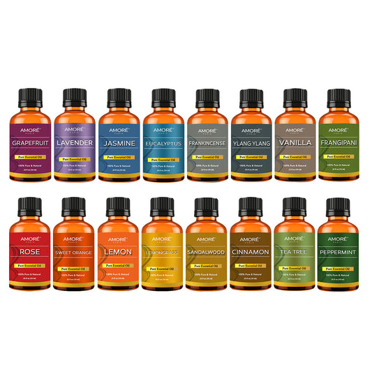 100% PURE THERAPEUTIC GRADE ESSENTIAL OIL (16 PCS)