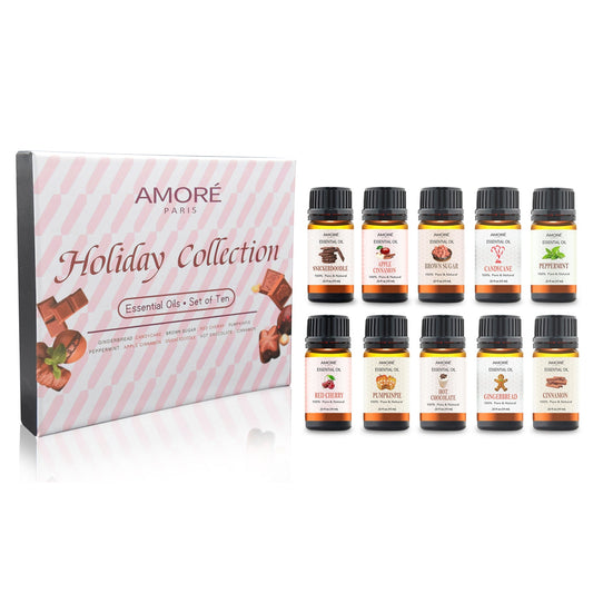 HOLIDAY COLLECTION ESSENTIAL OILS (10 OILS IN A GIFT SET)