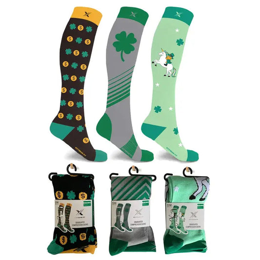 ST PATRICK'S SOCKS - 3 ASST STYLES