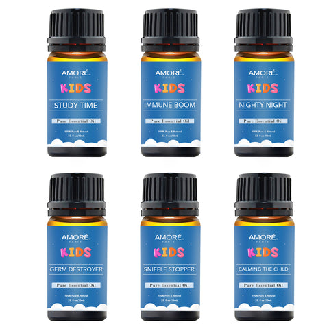 KIDS COLLECTION ESSENTIAL OILS (6 OILS IN A GIFT SET)