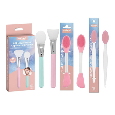 ASSORTED FACIAL BRUSH SET