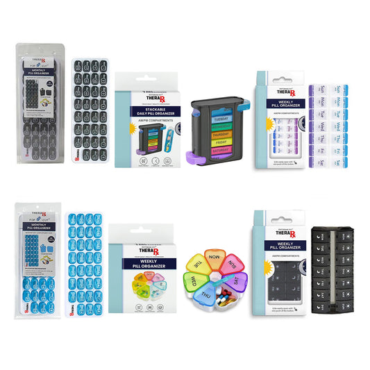 ASSORTED PILL ORGANIZER