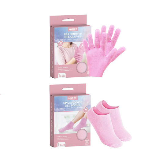 SPA MOISTURIZING SMOOTH GEL GLOVES AND SOCKS