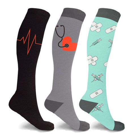 24-PAIRS COMPRESSION SOCKS WITH FREE DISPLAY