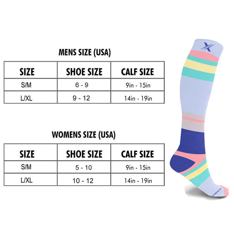 Fun And Expressive Compression Socks - 3 ASST STYLES