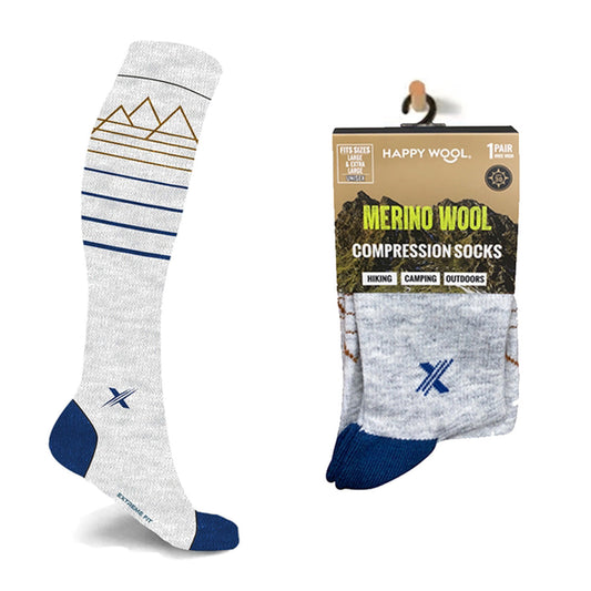 MERINO WOOL COMPRESSION BOOT SOCKS