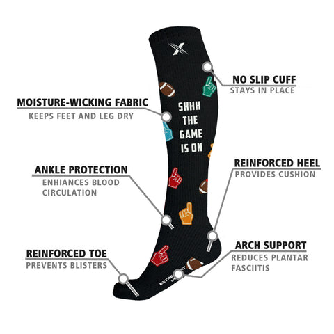 FOOTBALL Love Compression Socks