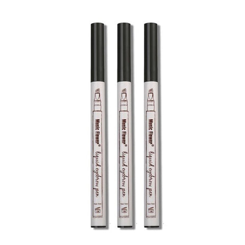 3-Pack : Waterproof Liquid Tattoo Eyebrow Pen Ink Gel