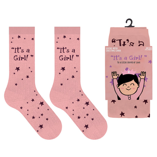 Greeting Card Socks - BABY GIRL