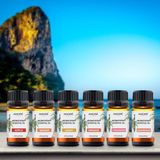 TROPICAL COLLECTION ESSENTIAL OILS (6 OILS IN A GIFT SET)