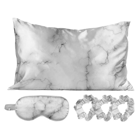 5-PIECE: SATIN SELF CARE SET (5 ASSORTED STYLES)