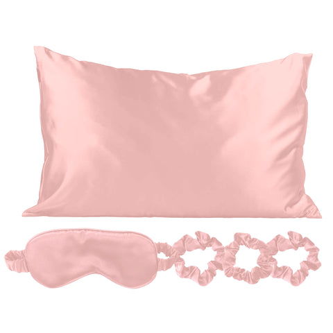 5-PIECE: SATIN SELF CARE SET (5 ASSORTED STYLES)