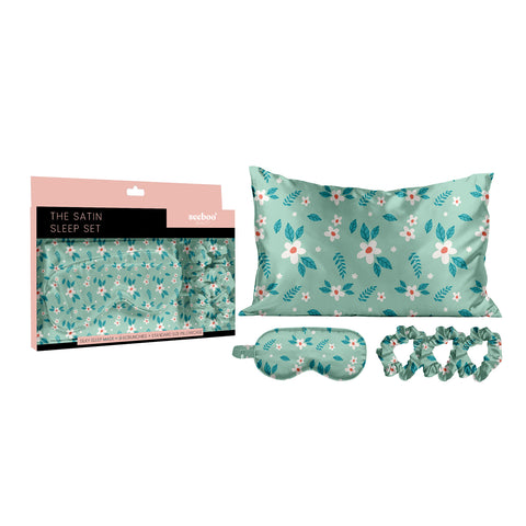 5-PIECE: SATIN SELF CARE SET (5 ASSORTED STYLES)