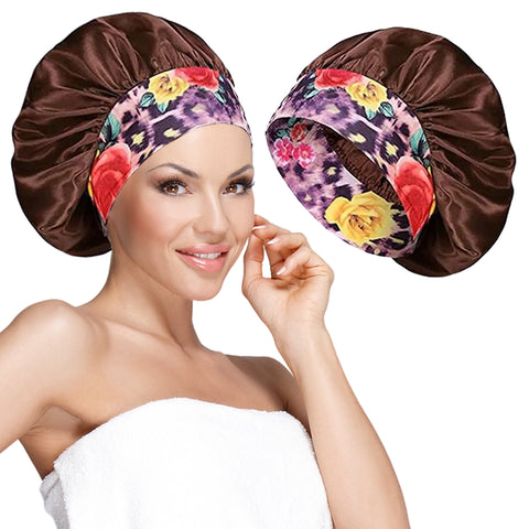 Women's Silky Satin Head Scarf Hair Wrap Cap Hat Headband