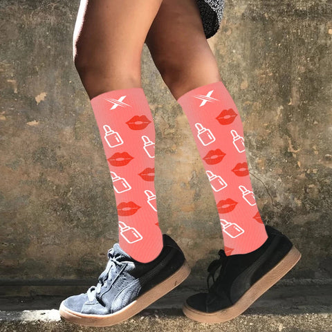 BOLD & EXPRESSIVE COMPRESSION SOCKS - 3 ASST STYLES