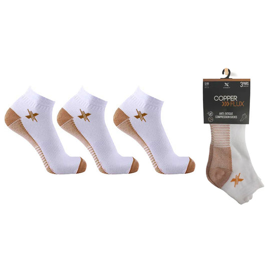 Copper-Infused Compression Socks (3-PAIRS PACKED TOGETHER)