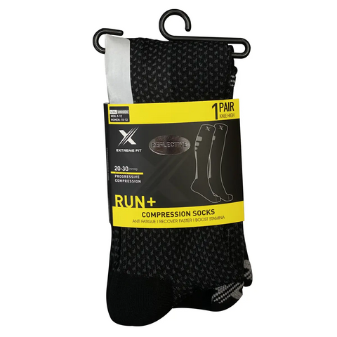 Reflective Knee High Compression Socks