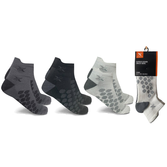 Targeted Compression Ankle Socks - 3 Pairs Packed Together