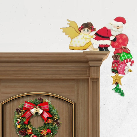 CHRISTMAS DOOR HANGER DECORATIONS - GIFT