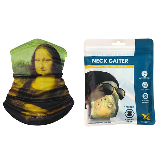 Neck Gaiter - Mona Lisa