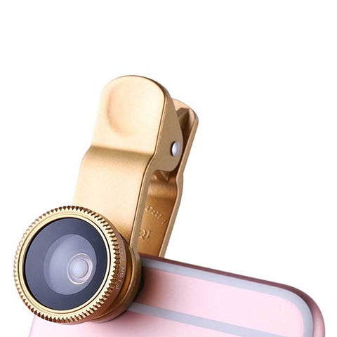 Universal Clip-On 3-In-1 Camera Lens