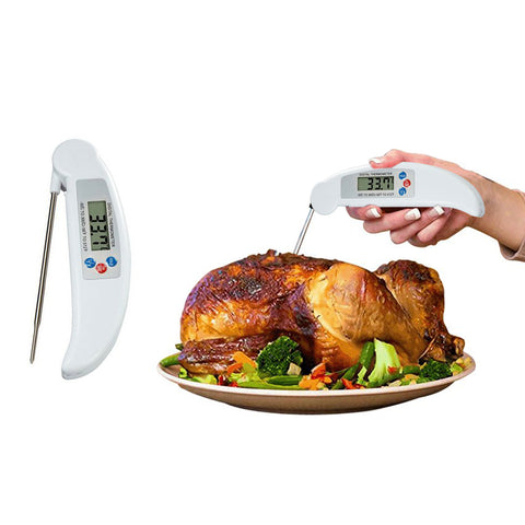 ProThermo Instant-Read Stainless Steel Digital Meat And Poultry Thermometer