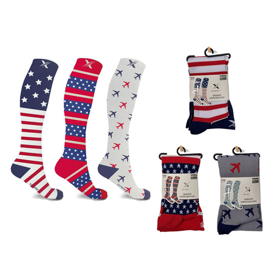 PATRIOTIC COLLECTION - 3 ASST STYLES