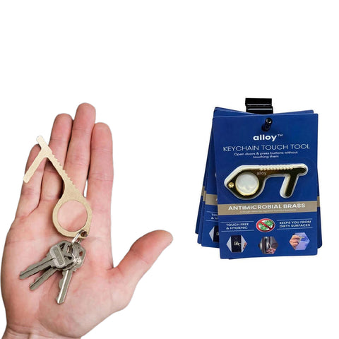 Germ-Free Keychain Touch Tool