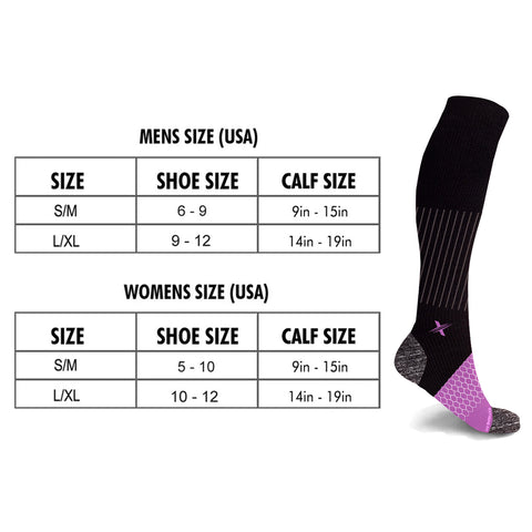 Travel Socks - Purple