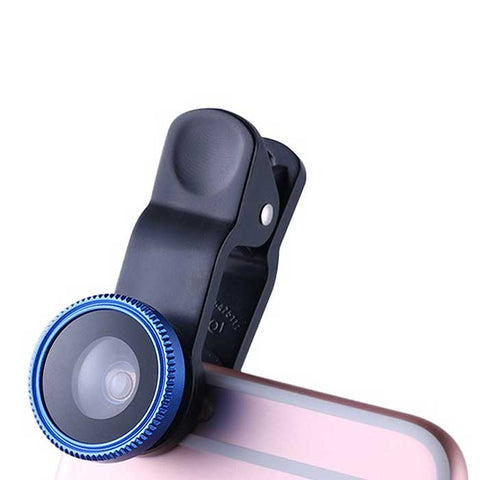 Universal Clip-On 3-In-1 Camera Lens